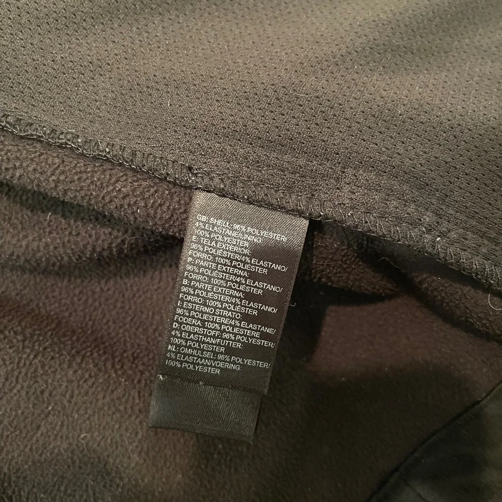 The North Face‎ black men’s full zip jacket S